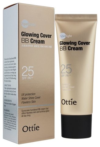 OTTIE SPOTLIGHT GLOWING COVER BB CREAM SPF25 PA++ 40ML