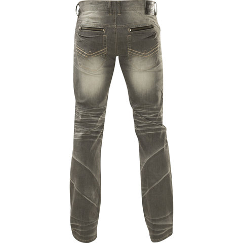 Affliction | Джинсы мужские Ace Standard Norwalk Grey 110SS188 вид сзади