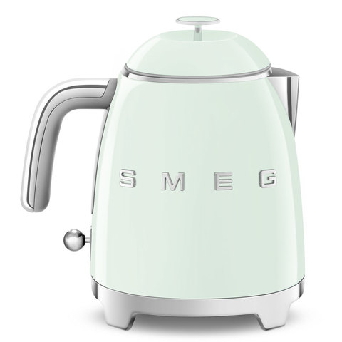 Чайник мини 0.8л Smeg Стиль 50-х годов пастельный зеленый
