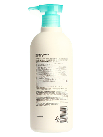 Кератиновый бессульфатный шампунь для волос Keratin LPP Shampoo LADOR