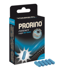 Биологически активная добавка к пище для мужчин Ero black line PRORINO Potency Caps 5 шт.