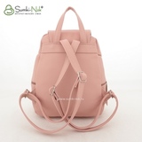 Сумка Саломея 502 розовая пудра (рюкзак)