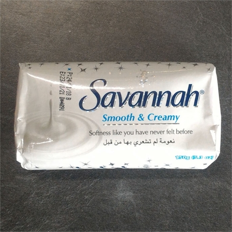 Мыло SAVANNAH Smooth & Creamy Белое 150 г ОАЭ