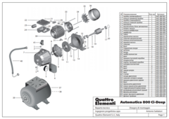 Крыльчатка QUATTRO ELEMENTI A800Ci-Deep (645-280-011)