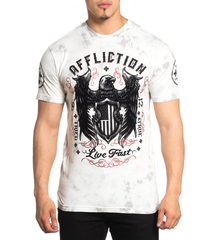 Футболка Affliction CODE OF HONOR WHITE