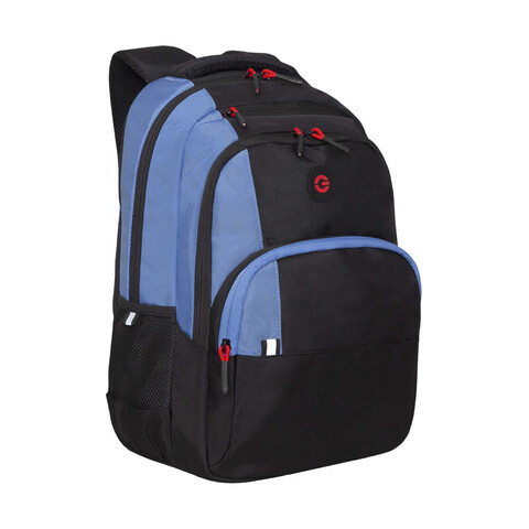 Çanta \ Bag \ RU-330-1 Рюкзак (/4 черный - голубой)