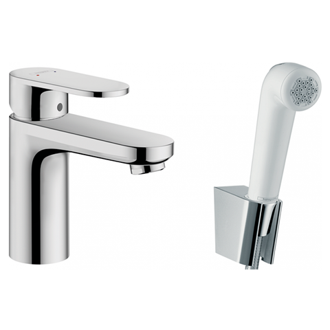 Гигиенический душ со смесителем, хром Hansgrohe Vernis Blend 71215000