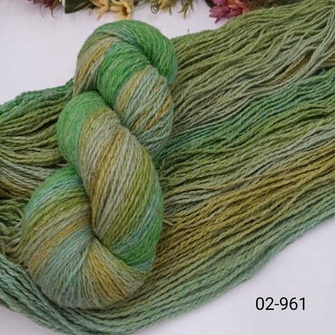 Дундага 6/2 шерсть секционного окрашивания 02-961