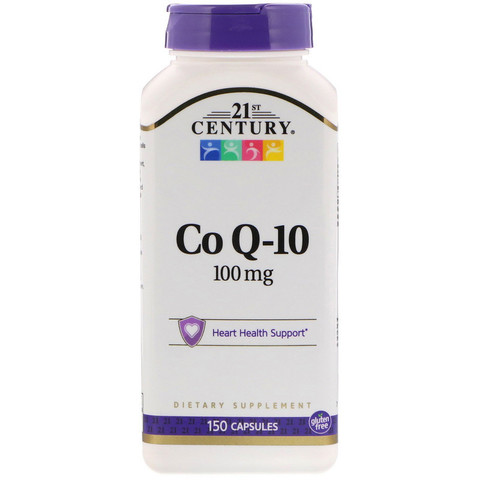 21st Century, CoQ10, 100 mg, 150 Capsules