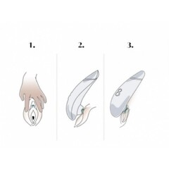 Бесконтактный клиторальный стимулятор Womanizer Premium 2 бордовый