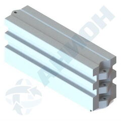 Дорожное ограждение 1970х790 мм Анион(1970x490x790см;белый) - арт.559533