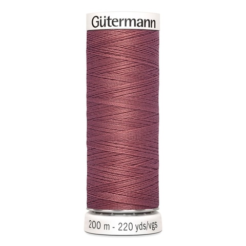 Нить Sew-All 200 м, Gutermann, 474 турецкий розовый
