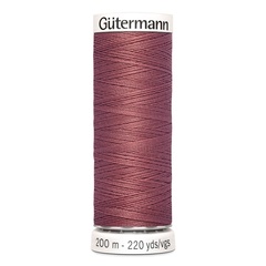 Нить Sew-All 200 м, Gutermann, 474 турецкий розовый