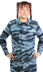 Костюм детский военно-полевой Серый Камыш