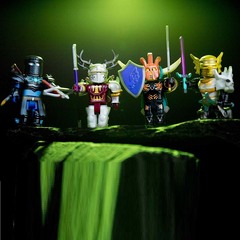 Роблокс День Рыцаря - микс из 4 фигурок