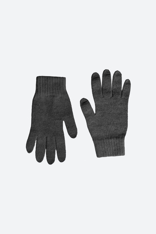 Вязаные шерстяные перчатки с кашемиром PULKA