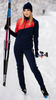 Детский утеплённый лыжный костюм Nordski Jr. Premium Blueberry-Red