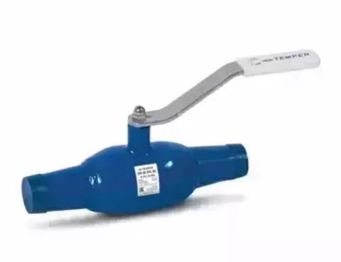 Купить Кран шаровый приварной Temper  DN80 PN25 недорого со склада в Хабаровске, Якутске, Владивостоке, Южно-Сахалинске, Благовещенске