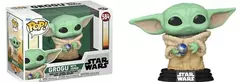 Funko Pop! POP Star Wars: BoBF- Grogu w/armor