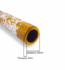 Алюминиевый руль PROTAPER Metal Mulisha сечение 28/22, жёлтый