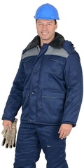 Куртка ПРОФЕССИОНАЛ Т. синий с серым