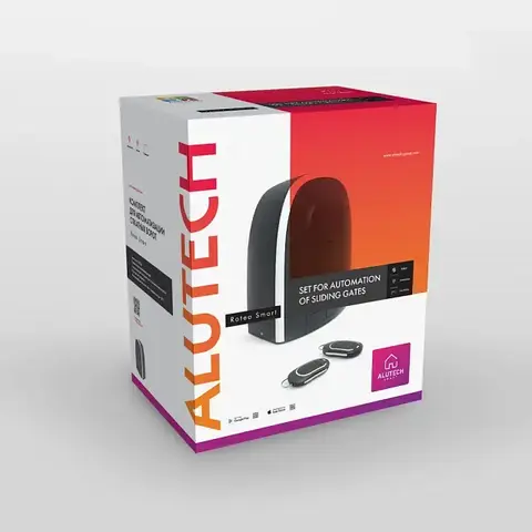 Умный привод ALUTECH/АЛЮТЕХ ROTEO RTО-1000-Sm для откатных ворот