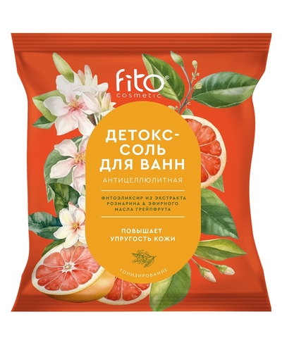 Детокс-соль для ванн Антицеллюлитная ELIXIRICA 500г ФИТО ELIXIRICA