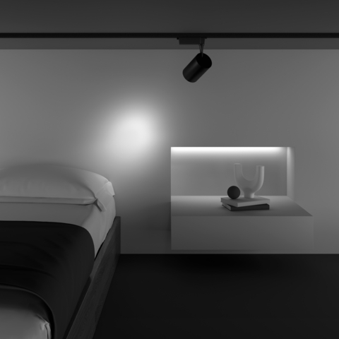 Трековый светильник Maytoni Vuoro TR003-1-26W3K-S-B