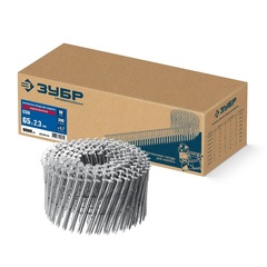 ЗУБР CSN 65 х 2.3 мм, барабанные гвозди для сайдинга оцинкованные, 9000 шт (305386-65)