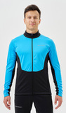 Тренировочная куртка Nordski Advance Light Blue/Black мужская