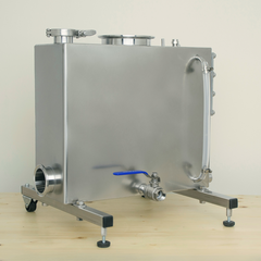 Непрерывный парогенератор для НБК (непрерывной бражной колонны) и барботера для густых браг