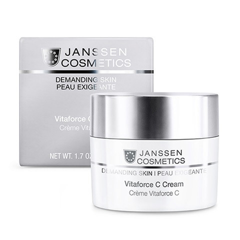 Janssen Demanding Skin: Регенерирующий крем с витамином С для лица (Vitaforce C Cream)