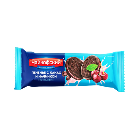 Печенье сдобное какао с вишневым вкусом Чайкофский 85гр