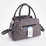 Сумка Саломея 477 мульти итальянский серо-черный