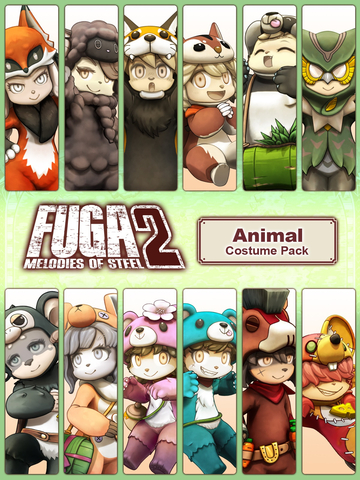 Fuga: Melodies of Steel 2 - Animal Costume Pack (для ПК, цифровой код доступа)