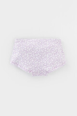 трусы/ уп  для девочки  К 1968-2уп/ледяная орхидея,неж.лавандовый,кантри