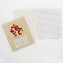 
          Тетрадь А5 12л., линия, Канц-Эксмо, скрепка, мелованная обложка, "Трансформеры"