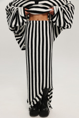 Юбка в полоску