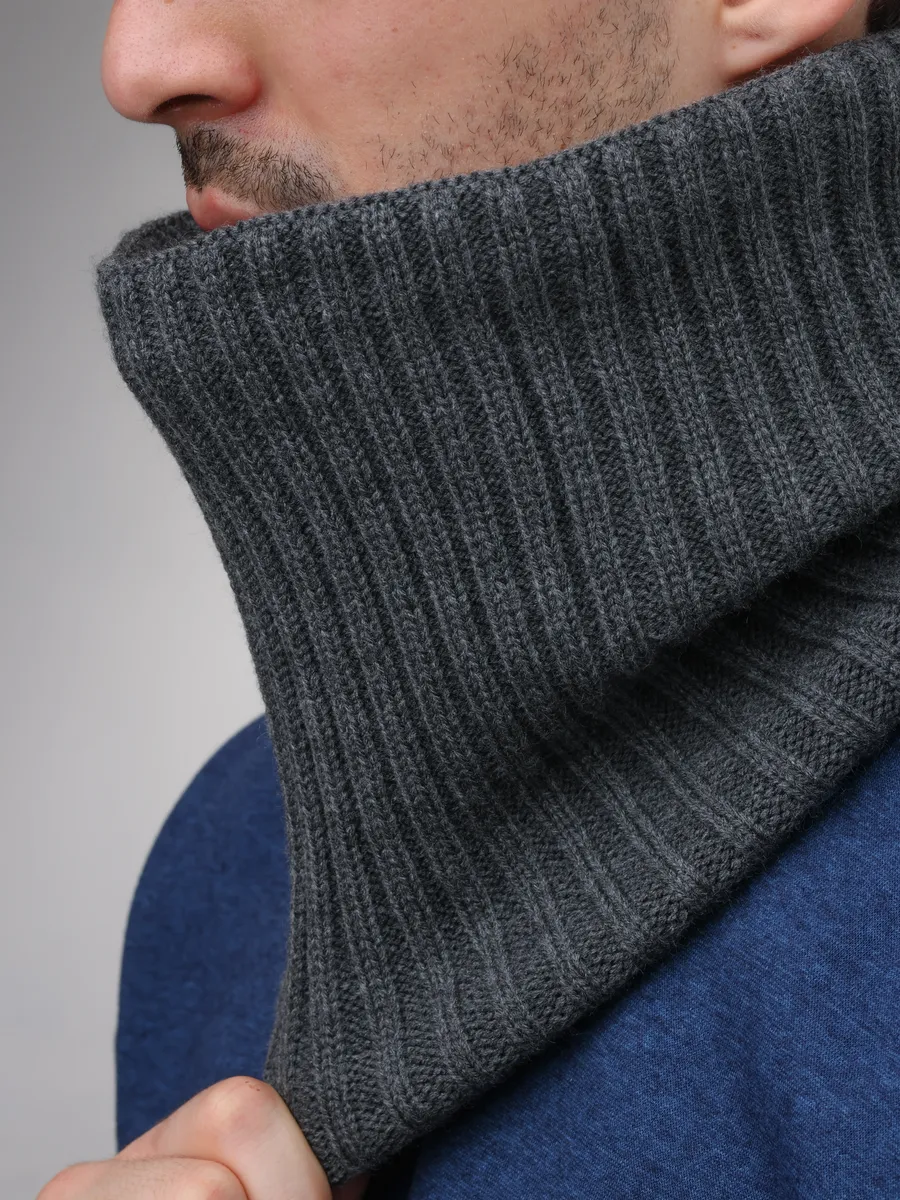 Снуд зимний теплый на флисе