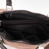 Сумка Саломея 217 эко-замша шоколад