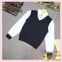 Джемпер-обманка м (9-13) 260415-WD195