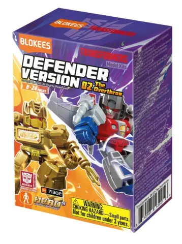 Случайная фигурка Blokees Transformers: Defender Version 02 - The Over Throw
