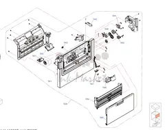 Epson - 1723634 - 1807792 - MP Multipurpose Tray Paper Support Assembly
