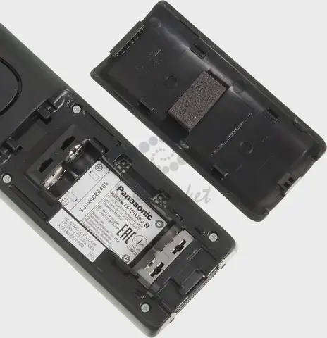 Радио-телефон Dect Panasonic KX-TGH220RUB черный автооветчик АОН