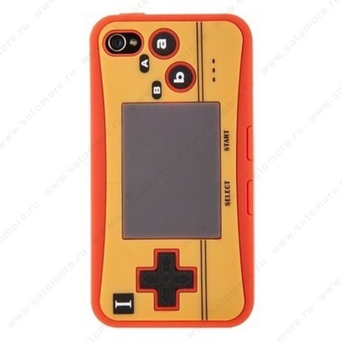Накладка силиконовый для iPhone 4s/ 4 тема 9 вид 5