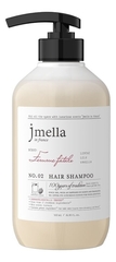 JMELLA  Шампунь для волос "Черная смородина, роза, мускус"- IN FRANCE FEMME FATALE HAIR SHAMPOO,1000 мл