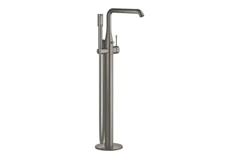 GROHE Essence 25248AL1 Внешняя часть смесителя для ванны напольного монтажа, темный графит матовый