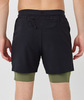 Шорты с лосинами Nordski Stayer Black/Olive мужские