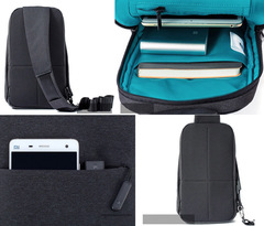 Рюкзак Xiaomi City Sling Bag 10.1-10.5 Dark Grey