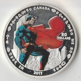 K13021 Канада Жетон супермен 20 долларов  2013 год